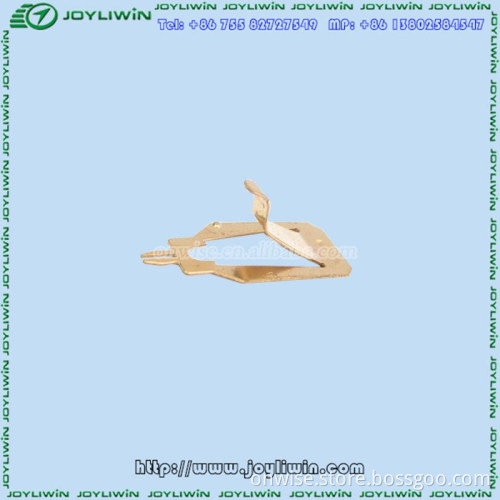 Precision RoHS standard brass metal stamping parts for electronic products